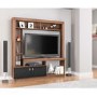 Birlea Zuma Entertainment Unit Walnut & Black