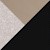 Mixed Beige and Black