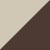 Beige and Brown