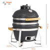 Boss Grill The Egg XS - 15 Inch Ceramic Kamado Style Charcoal Smoker BBQ Grill