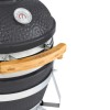 Boss Grill The Egg XS - 15 Inch Ceramic Kamado Style Charcoal Smoker BBQ Grill