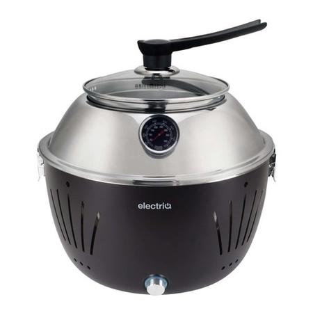 Lid for eiQGRILLXL Portable Smokeless Charcoal BBQ