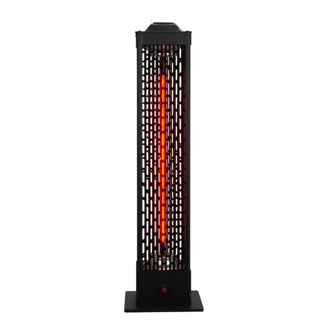 electriQ Portable Table Top Electric Patio Heater 1500W - 80cm