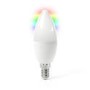 electriQ Smart dimmable colour Wifi Bulb with E14 screw ending - Alexa & Google Home compatible - 3 Pack