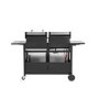 Boss Grill Premium Dual Fuel - 2 Burner Dual Fuel BBQ Grill with Side Burner - Stainless Steel