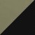 Sage Green and Black