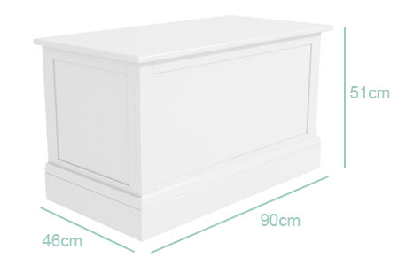 Harper blanket box dimensions