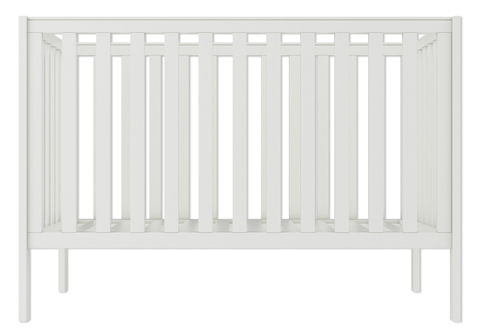 Orla & Isaac Stone White cot front view