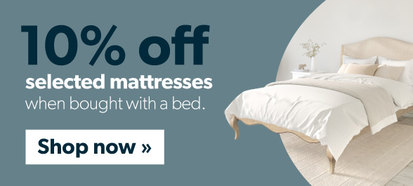 10% off mattresses banner