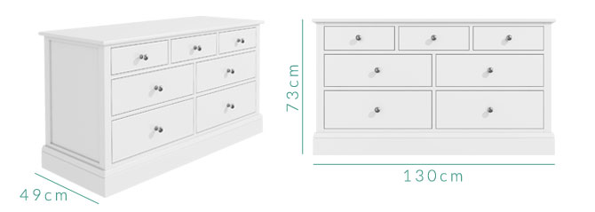 Harper chest of drawers dimensions