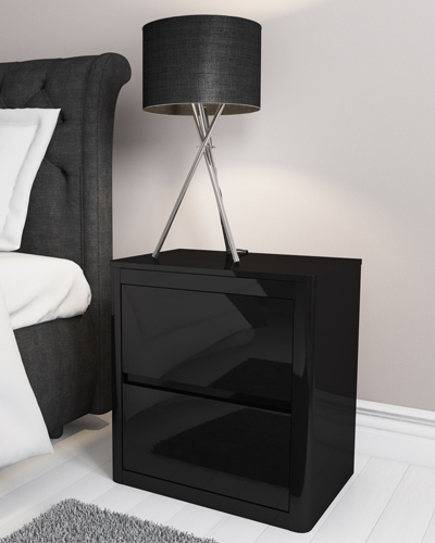 Lexi Black bedside table