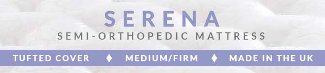 Serena mattress banner