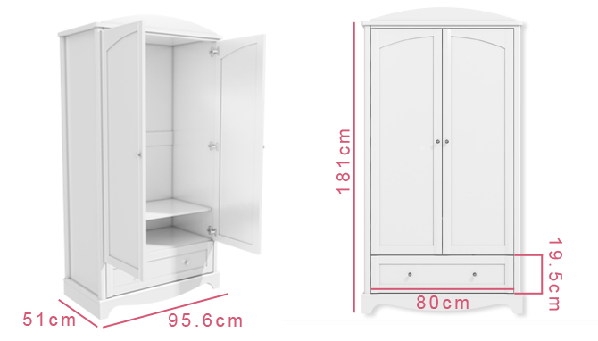 Victoria chest of drawers dimensions