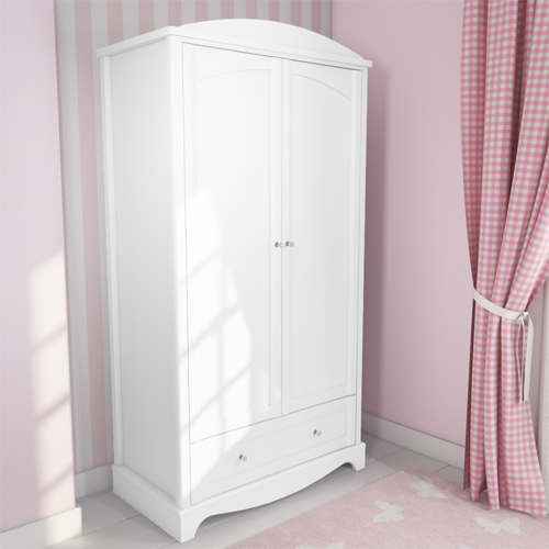 Girls store white wardrobe