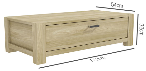 Bailey Cofee Table Dimensions