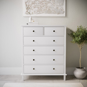White Chests of Drawers