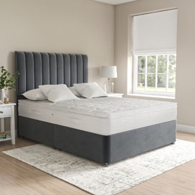 Langston Grey Divan Beds