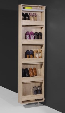 1189156 Rotating Shoe Cabinet open