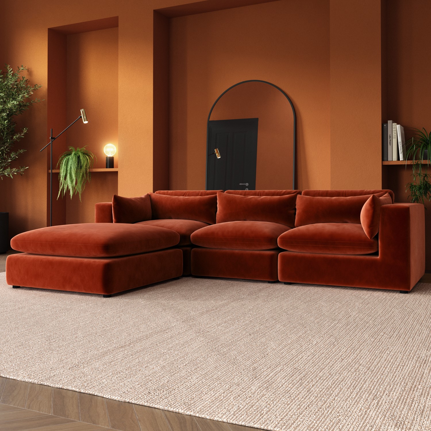 Velvet Sofa Material