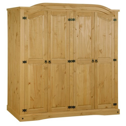 COR018 4 door wardrobe