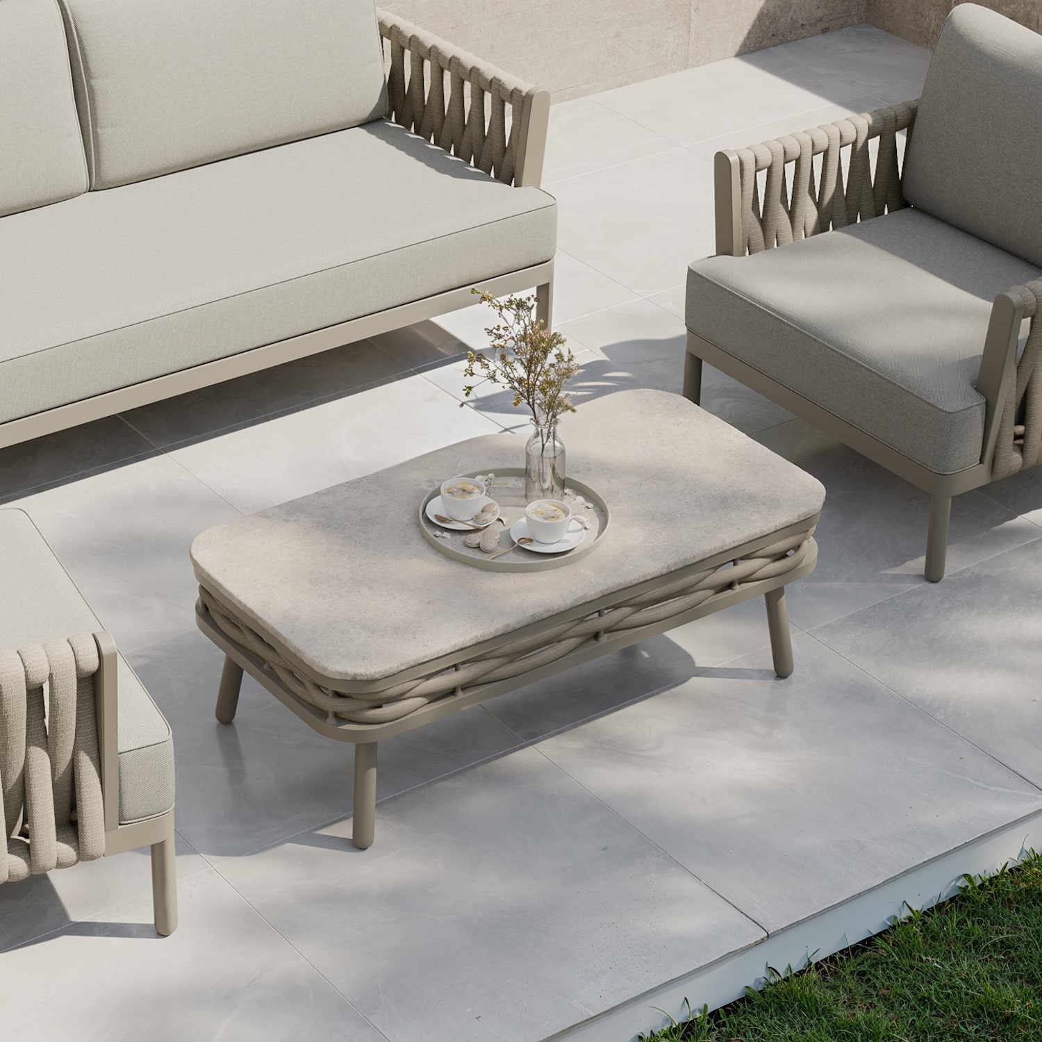 Printed Glass Tabletop