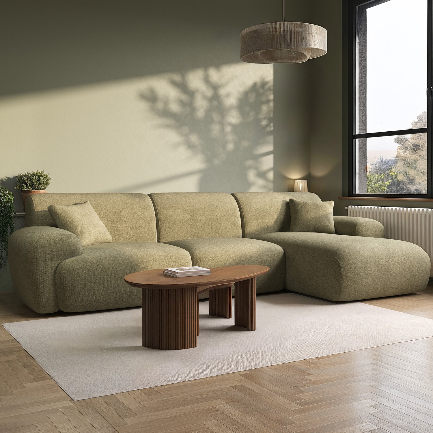 Curved Sofa Design