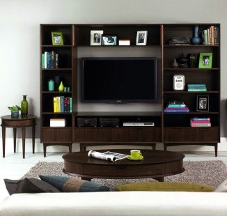 Oslo Walnut Coffee Table lifestyle image