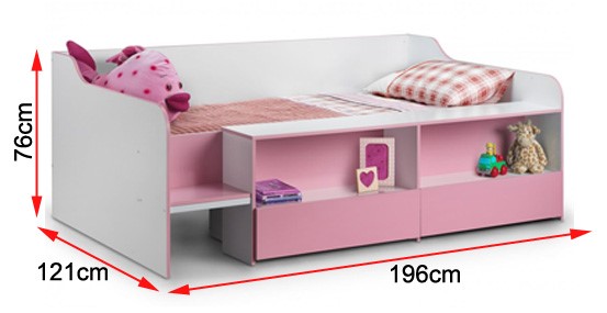 Stella low sleeper in Pink
