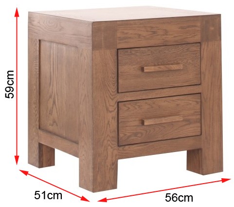 Joy bedside with dimensions