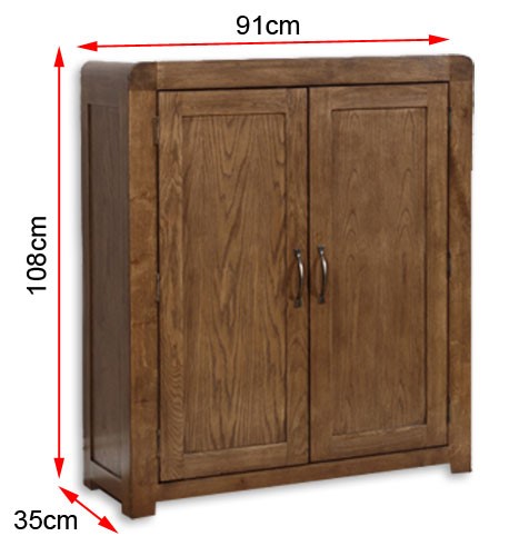 Windsor shoe cabinet dimensions