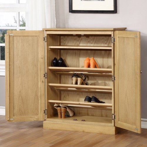 WIN001 shoe cabinet open